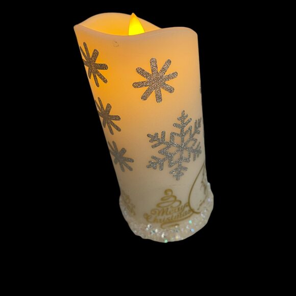 Flameless LED Hand Crafted Candle ~ Small (6") - Picture 3 of 5